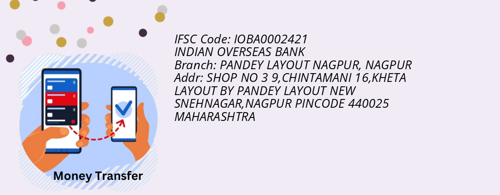 Find INDIAN OVERSEAS BANK IFSC Code NAGPUR - PANDEY LAYOUT NAGPUR Branch Find INDIAN OVERSEAS BANK IFSC Code NAGPUR - PANDEY LAYOUT NAGPUR Branch