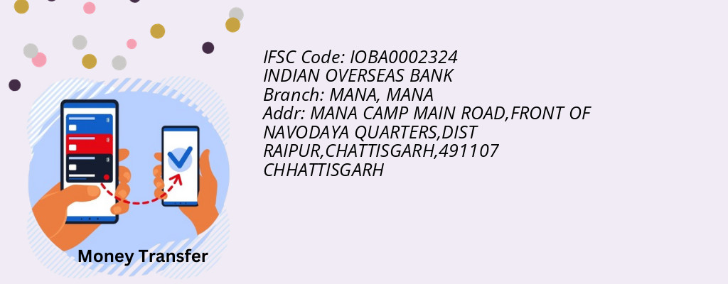 Find INDIAN OVERSEAS BANK IFSC Code MANA - MANA Branch Find INDIAN OVERSEAS BANK IFSC Code MANA - MANA Branch