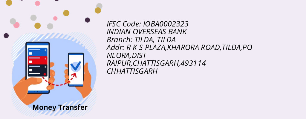 Find INDIAN OVERSEAS BANK IFSC Code TILDA - TILDA Branch Find INDIAN OVERSEAS BANK IFSC Code TILDA - TILDA Branch