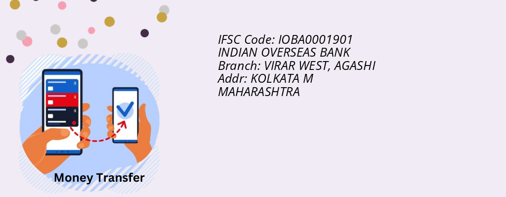 Find INDIAN OVERSEAS BANK IFSC Code AGASHI - VIRAR WEST Branch Find INDIAN OVERSEAS BANK IFSC Code AGASHI - VIRAR WEST Branch