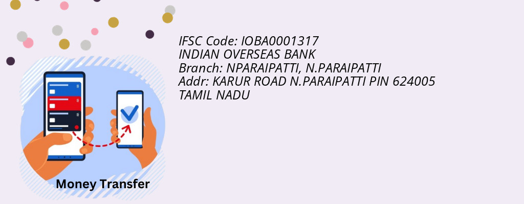 Find INDIAN OVERSEAS BANK IFSC Code N.PARAIPATTI - NPARAIPATTI Branch