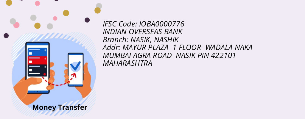 Find INDIAN OVERSEAS BANK IFSC Code NASHIK - NASIK Branch